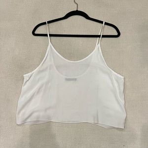 White Brandy Melville Tank Top